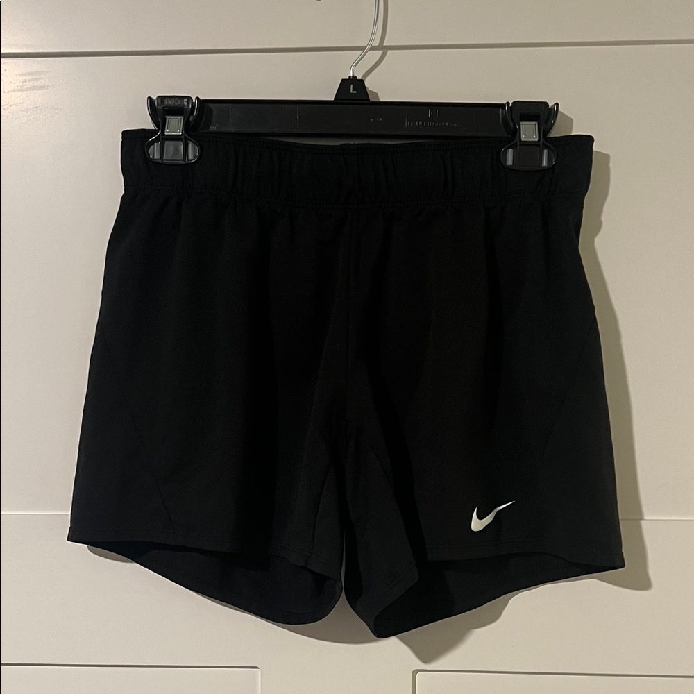 Nike Womens Dry French Terry Attack Training Shorts - Picture 5 of 9